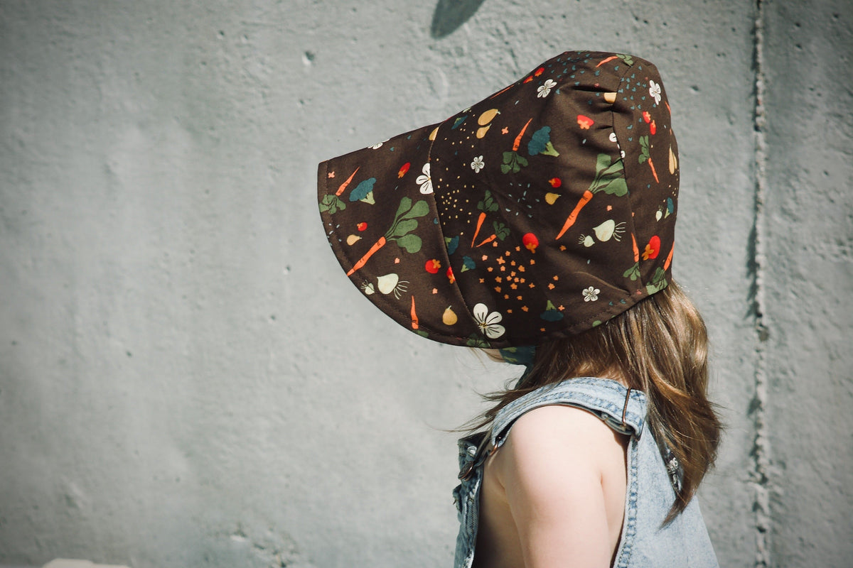 Bonnet In Garden Veggies