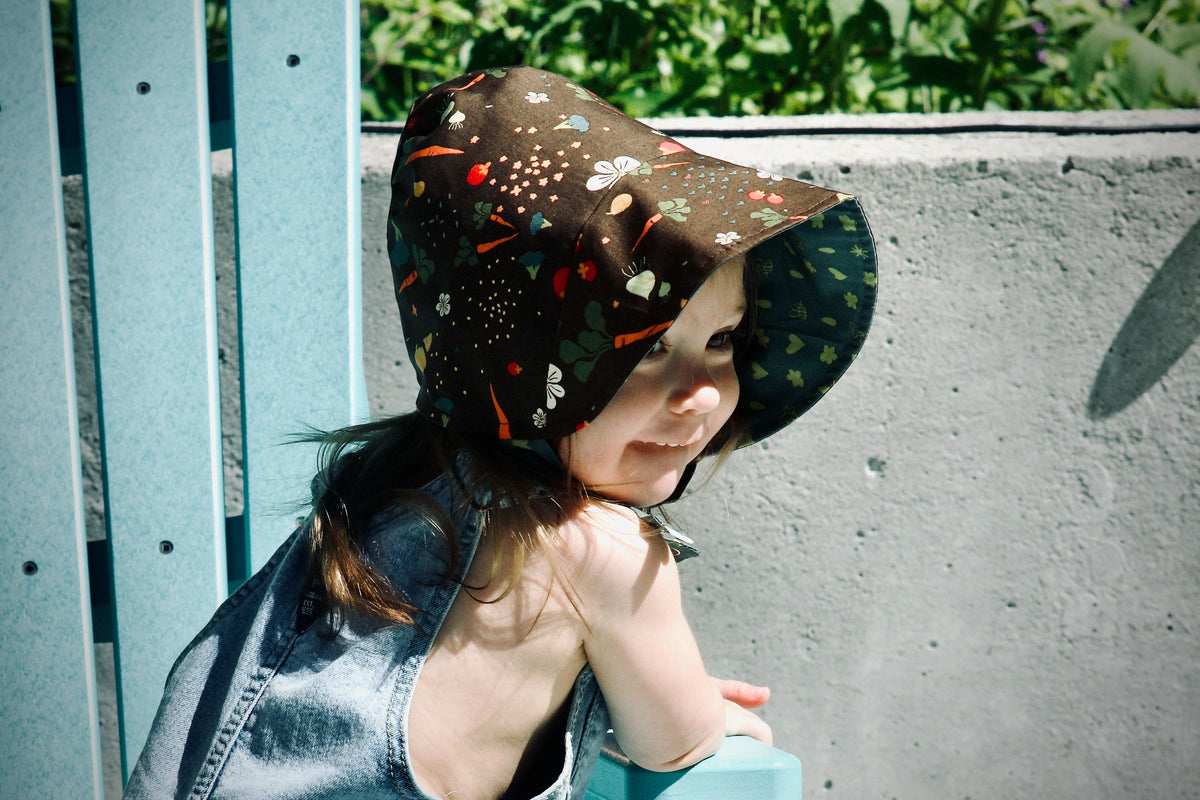 Bonnet In Garden Veggies