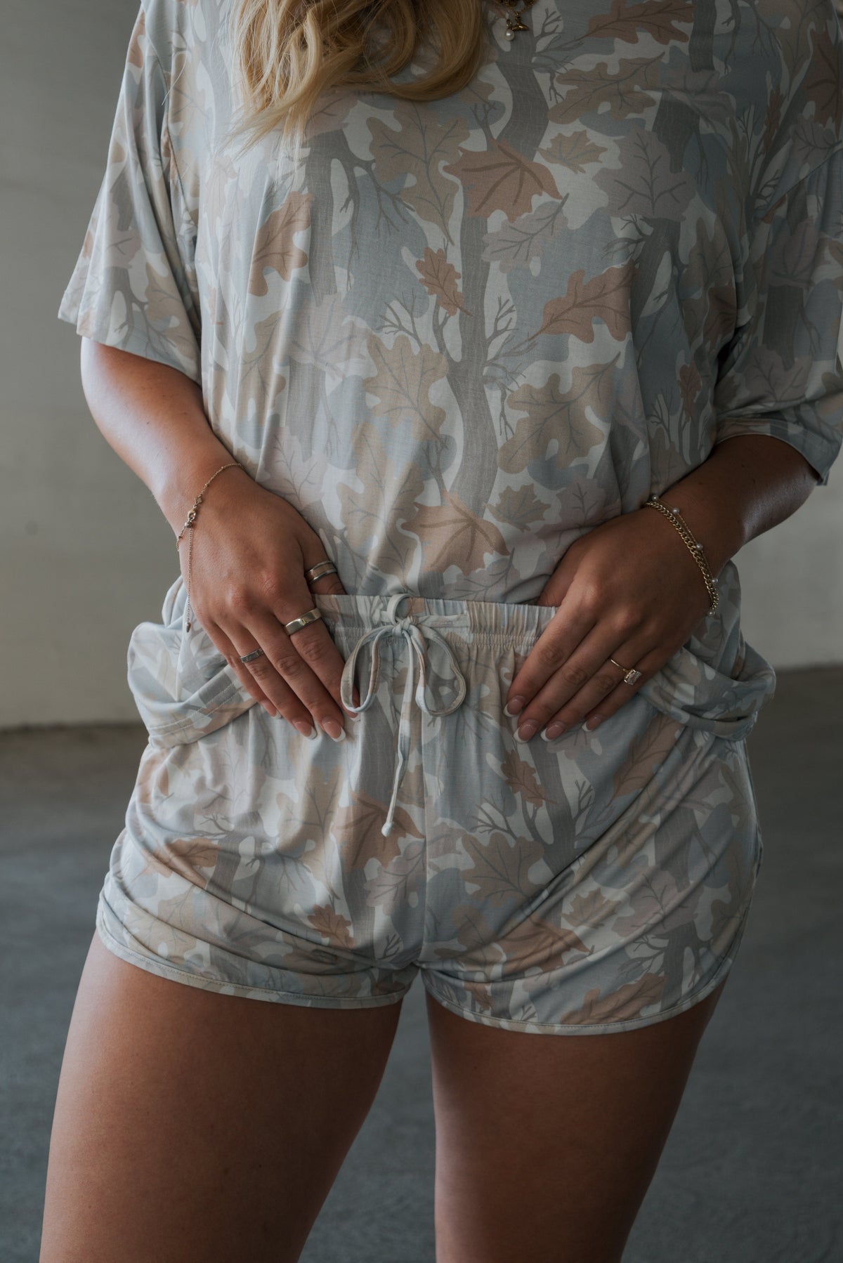 Women's Bamboo Short Set | Woodland