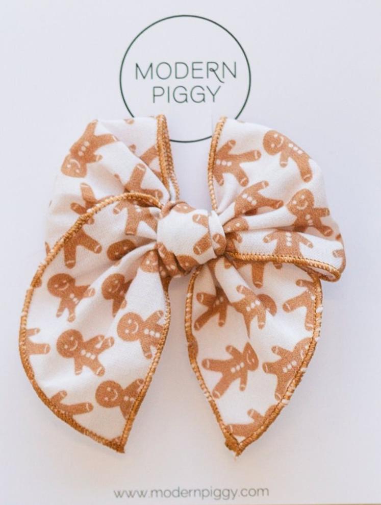 Gingerbread | Petite Party Bow