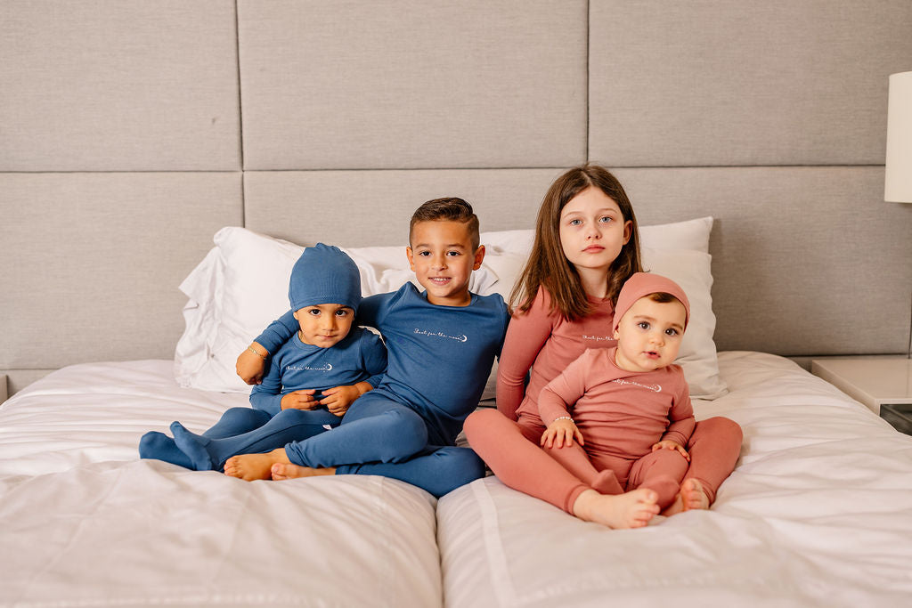 Shoot For The Moon Pj- Royal Blue