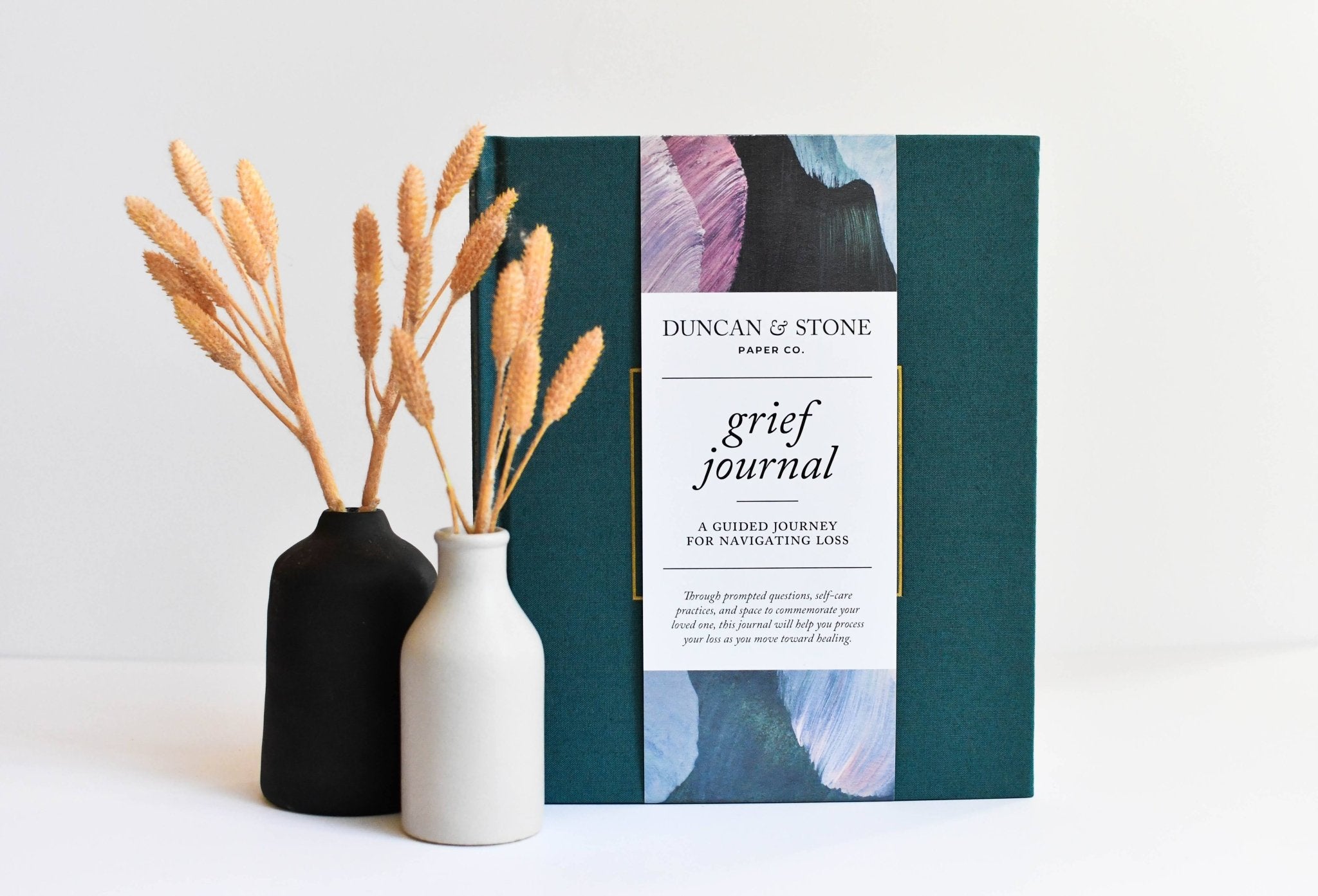 Grief Journal In Teal
