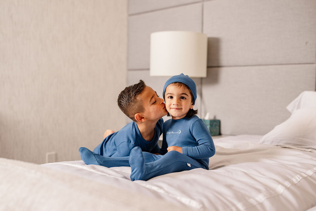 Shoot For The Moon Pj- Royal Blue