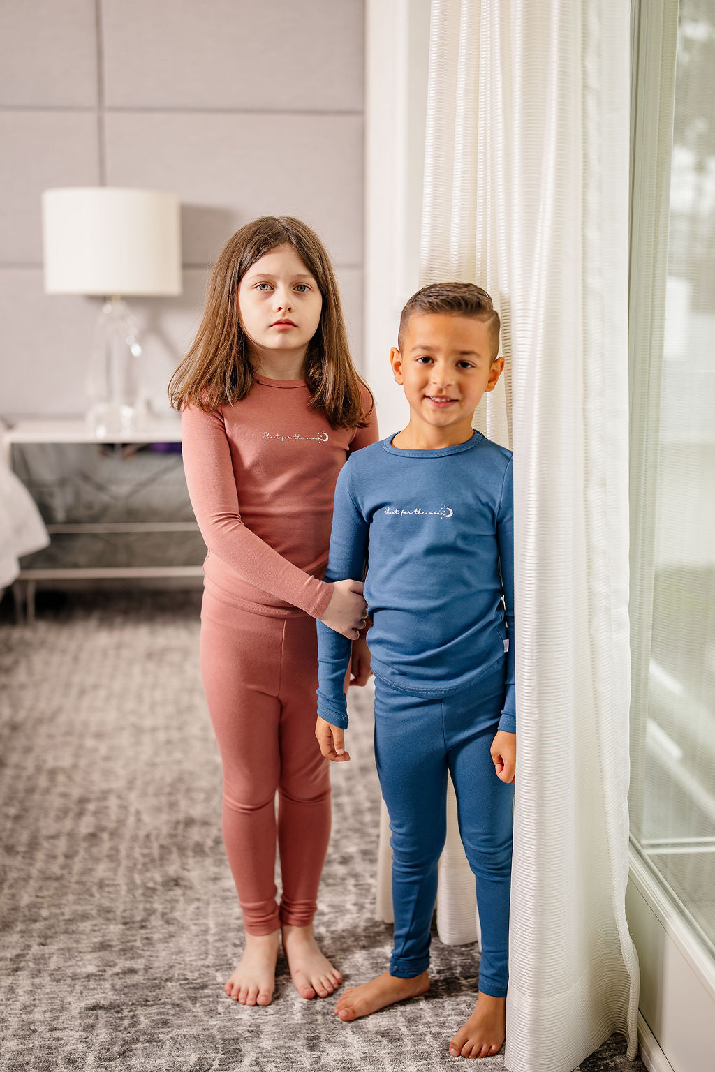 Shoot For The Moon Pj- Royal Blue