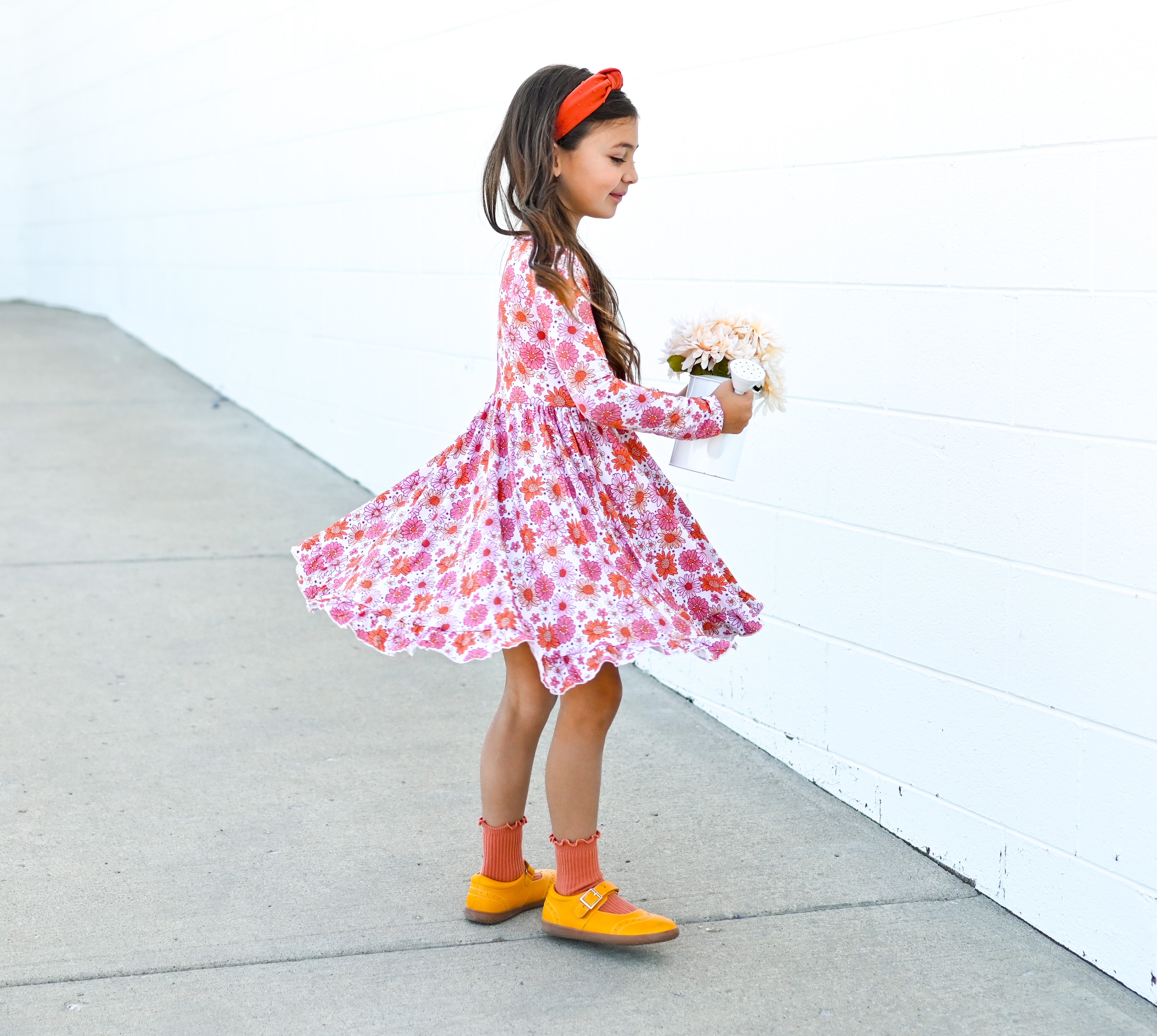 Daisy Garden Dream Ruffle Dress