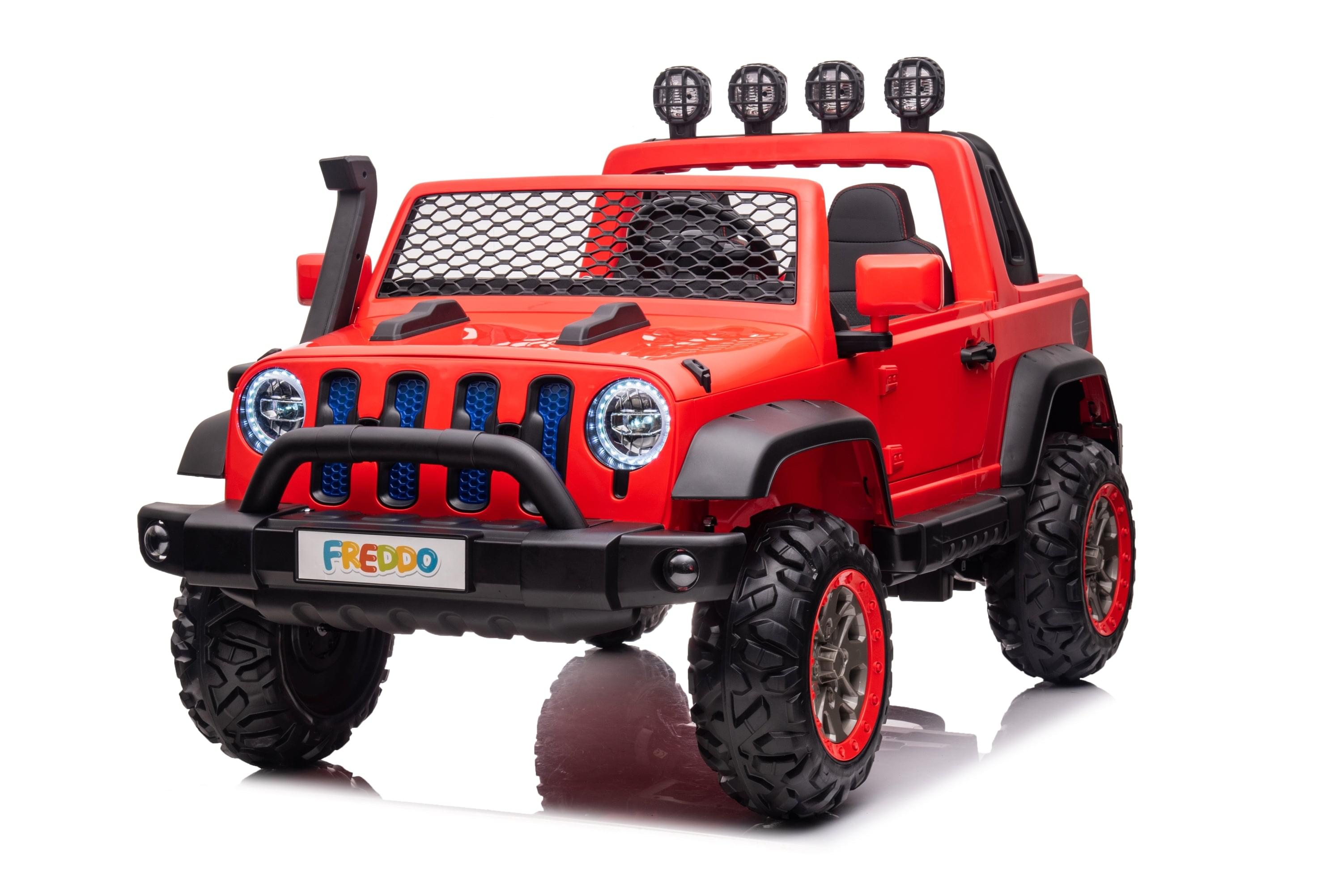 Jeep 24V Freddo Cruiser with Top Lights 2 Seater Ride-on
