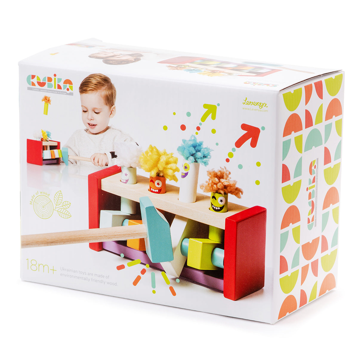 Wise Elk/Cubika Wooden Toy - Jumping Clowns by Wise Elk