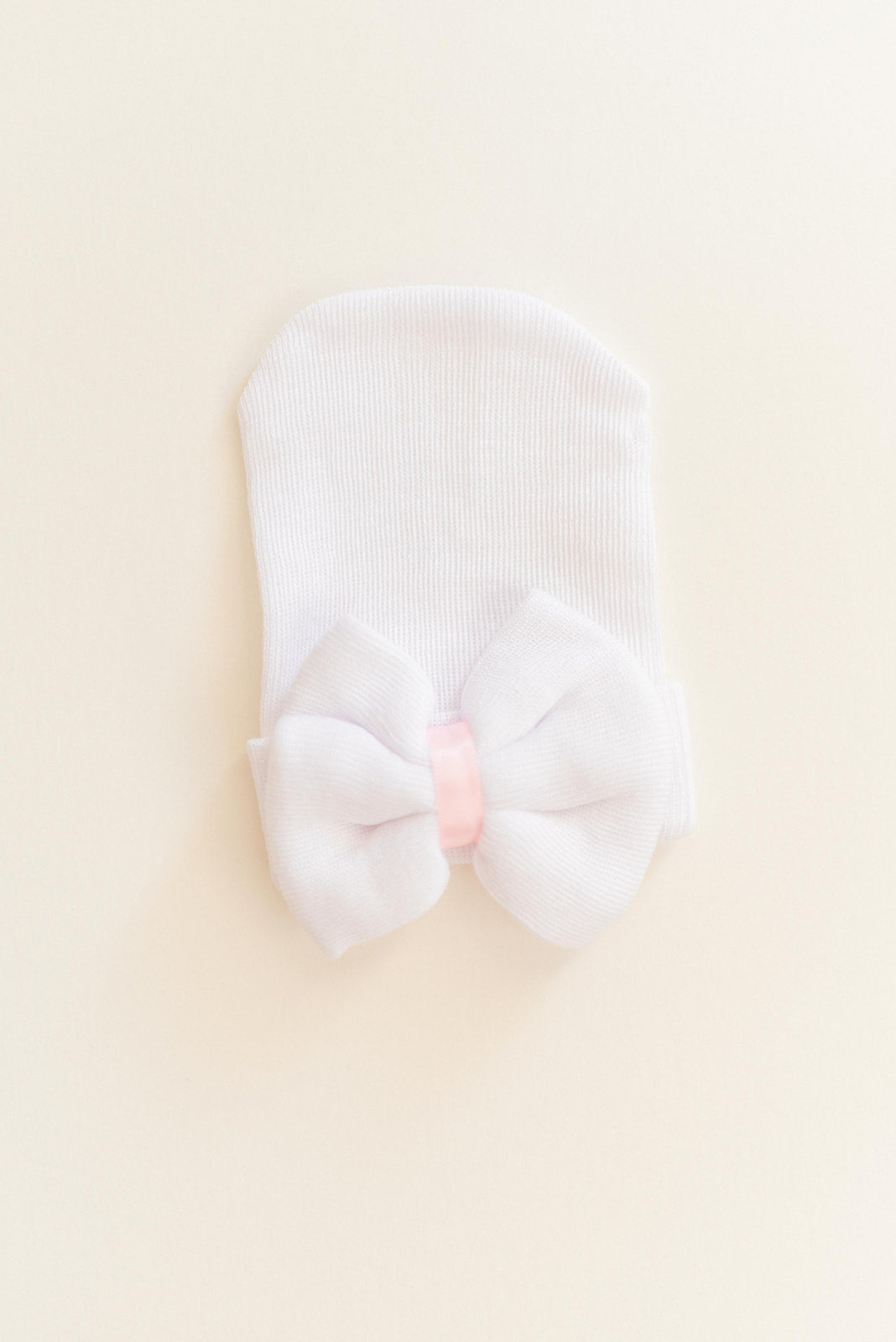 Newborn Baby Girl Hat With Bow