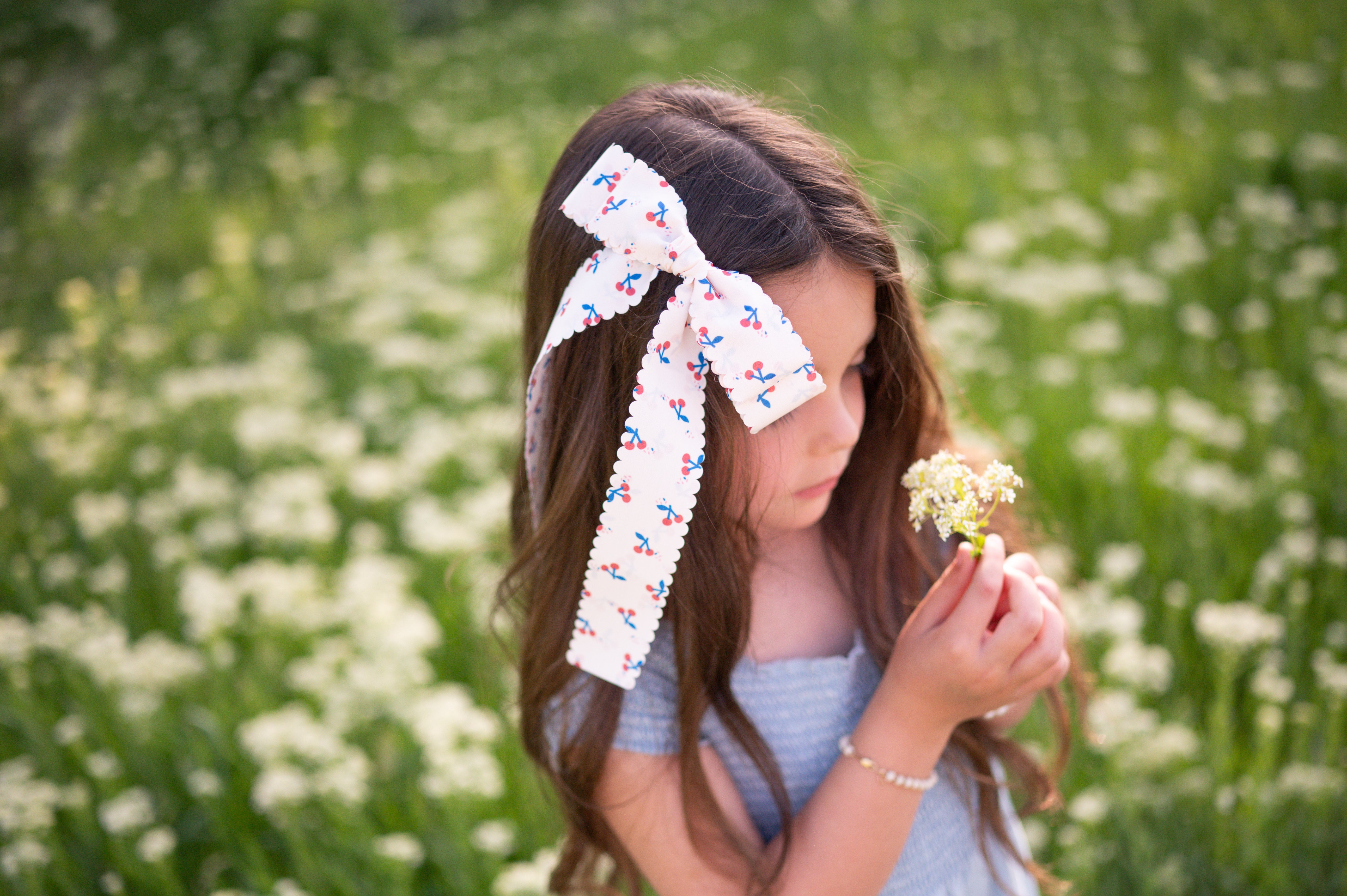 Cherry Jubilee | Double Loop Statement Ribbon Bow