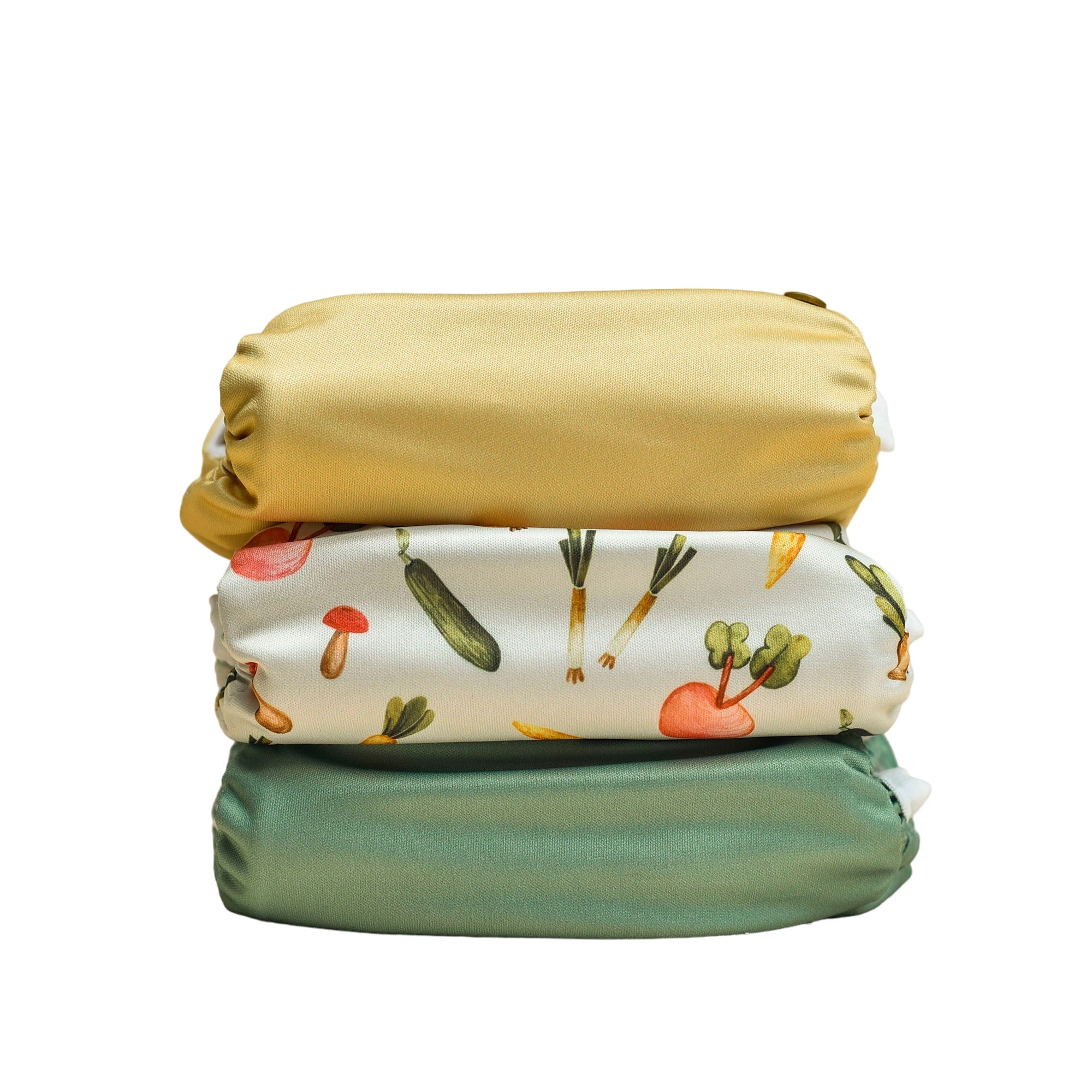 Cloth Diapers - Nature Collection - Set Of 3