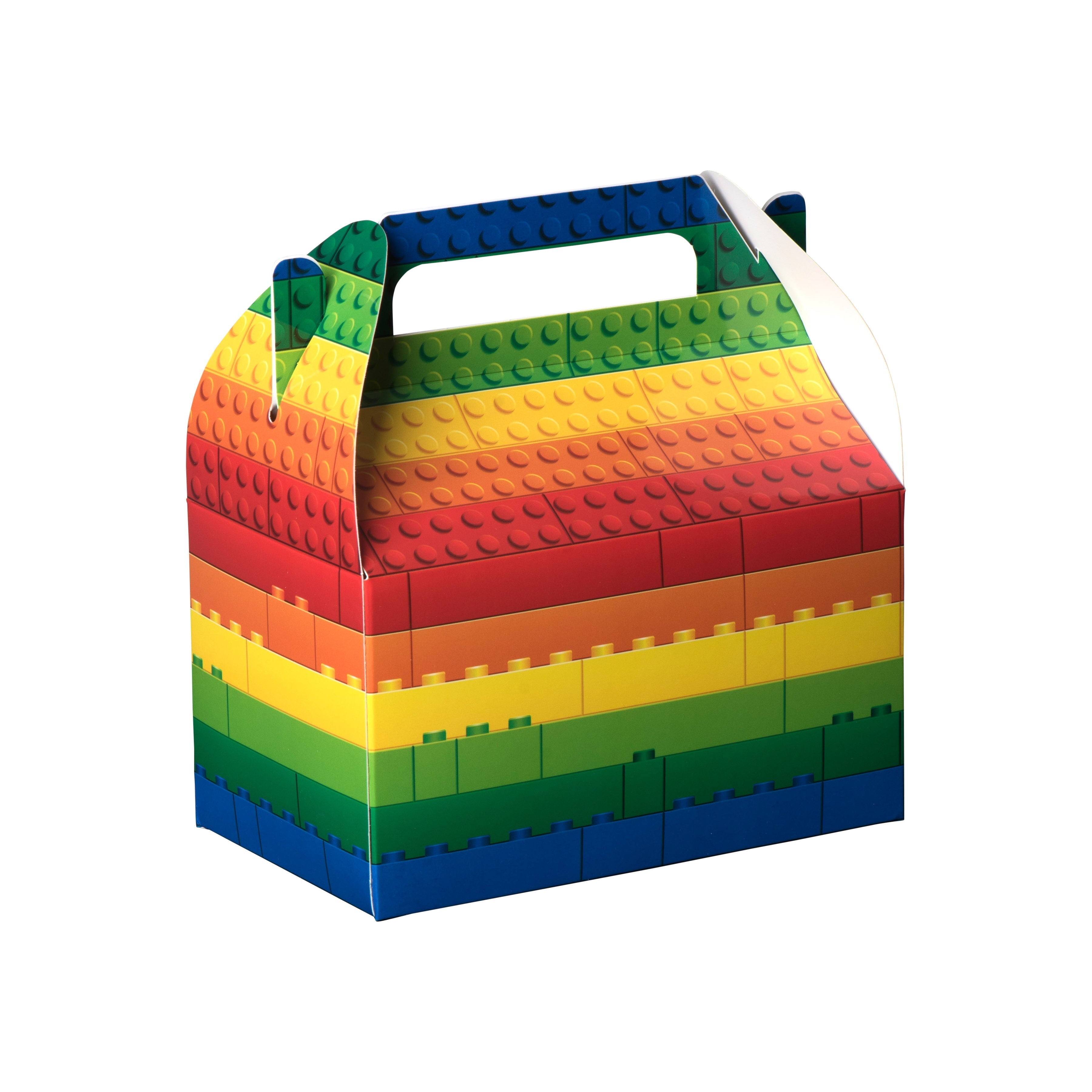 Paper Treat Boxes Lego 20 Pack 6.25" X 3.75" X 3.5"