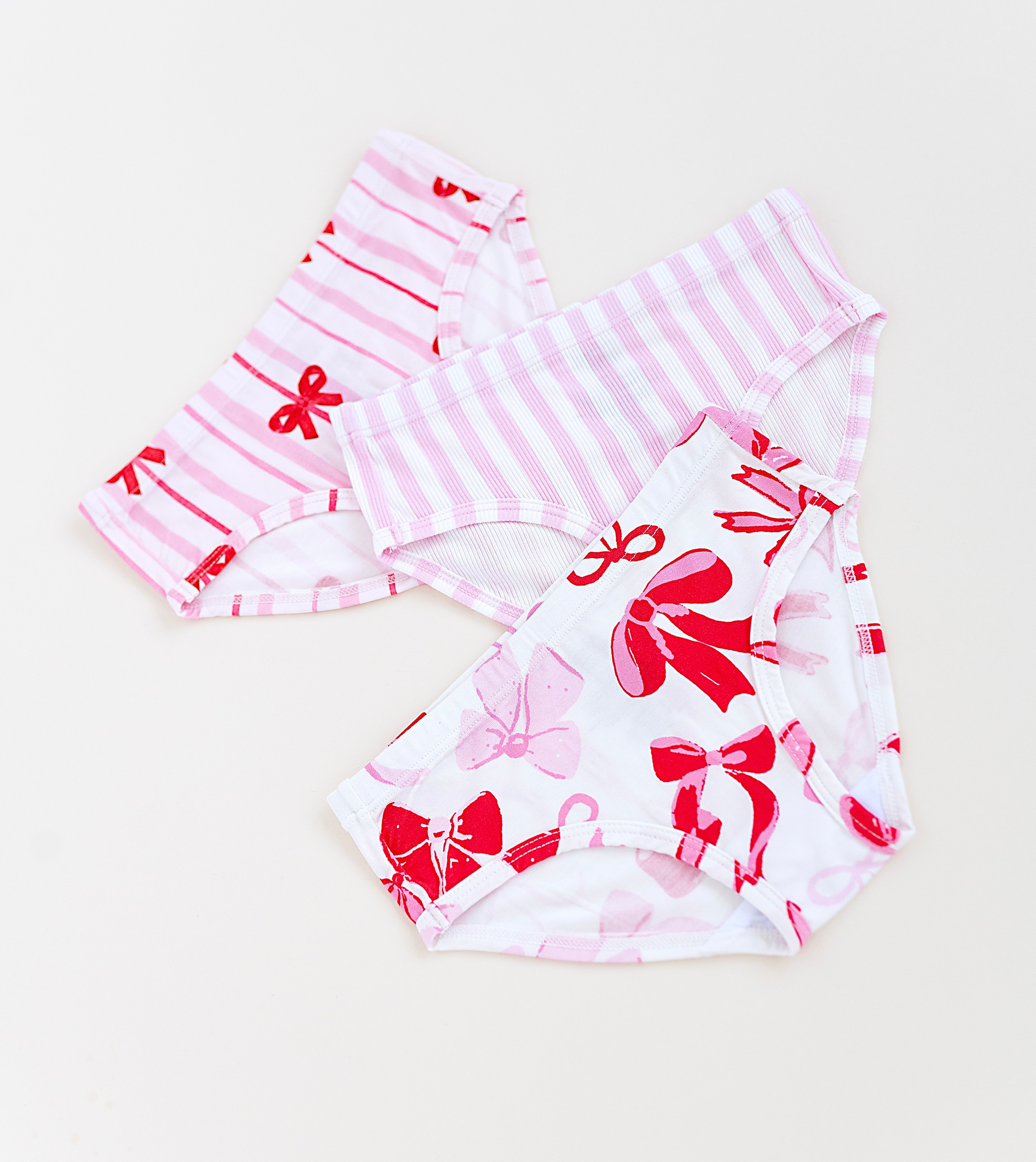 Blushing Bows Underwear Set