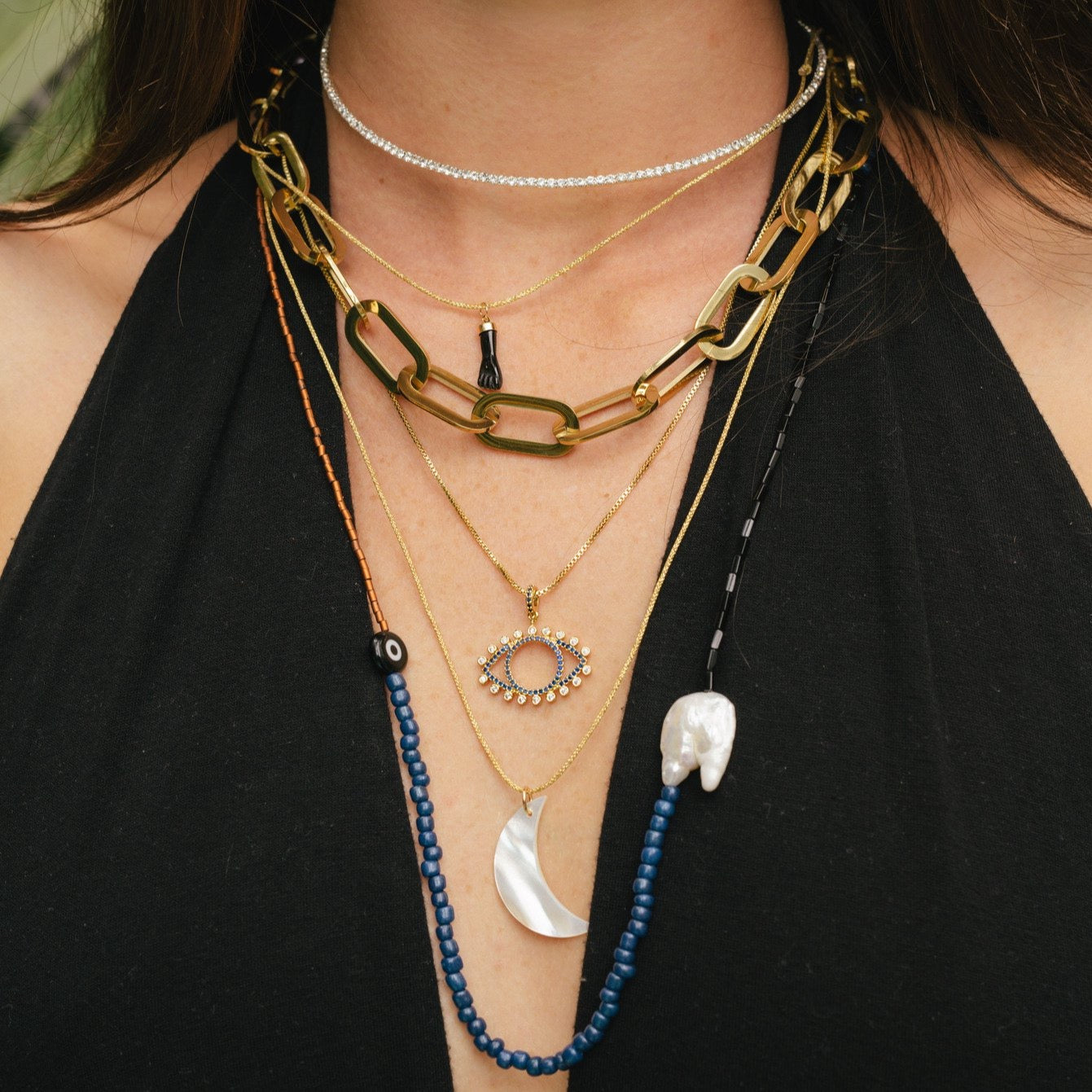 Emily Evil Eye Necklace