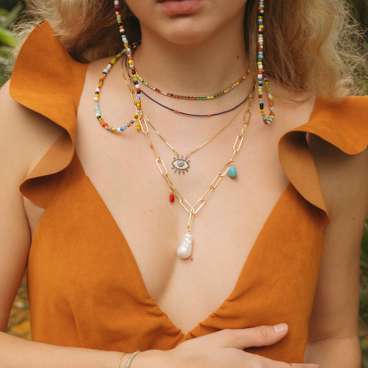 Fiesta Jewel Choker
