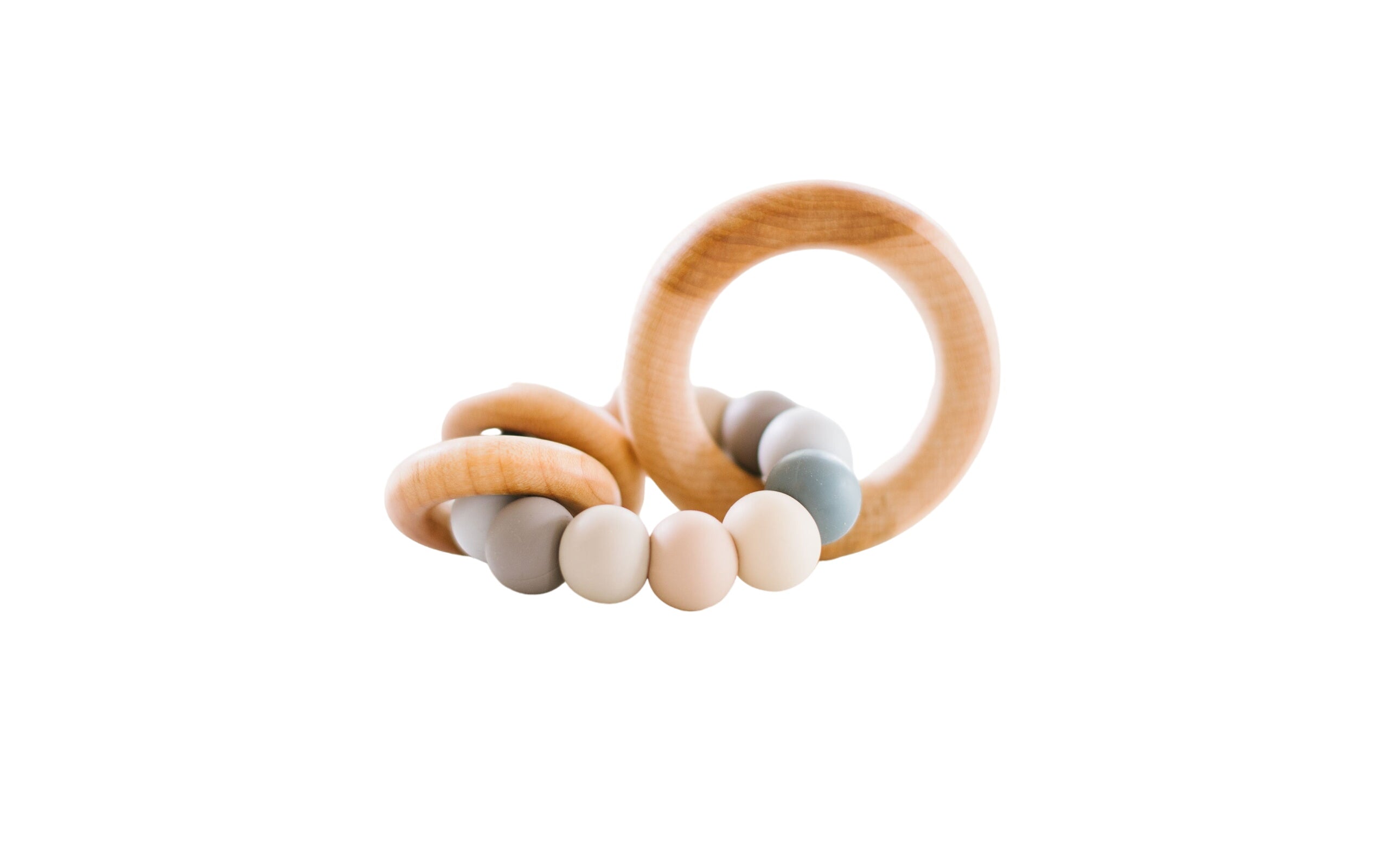 Saturn Ring Wooden Baby Teether