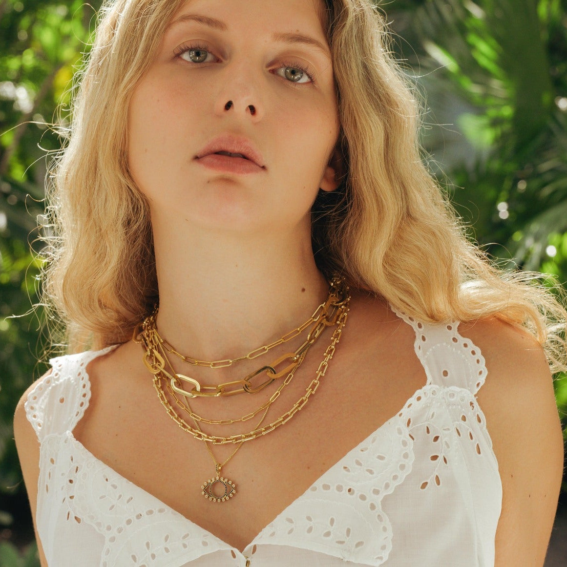Baby Gold Link Chain Necklace