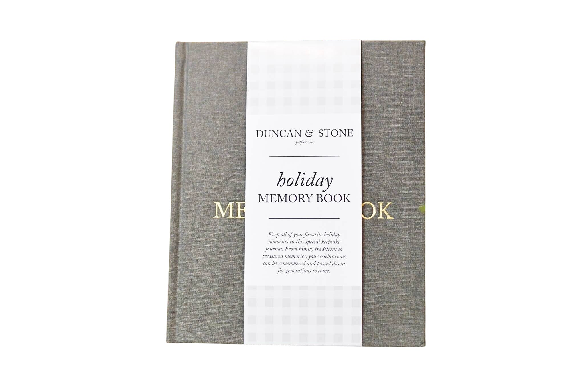 Holiday & Christmas Memory Book