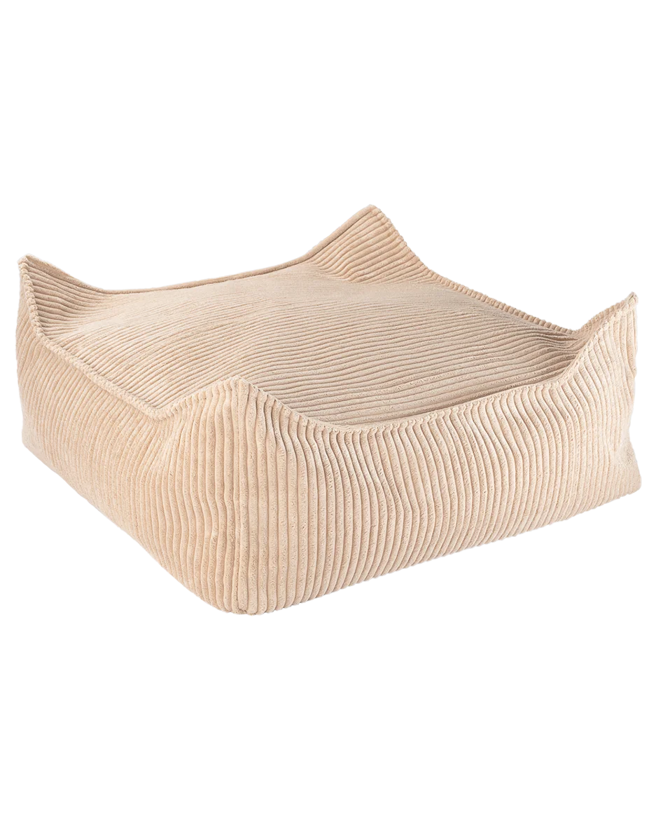 Brown Sugar Square Ottoman Extra Cover