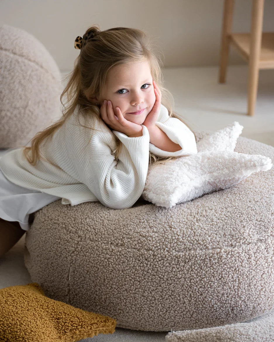 Biscuit Bear Beanbag And Ottoman Set
