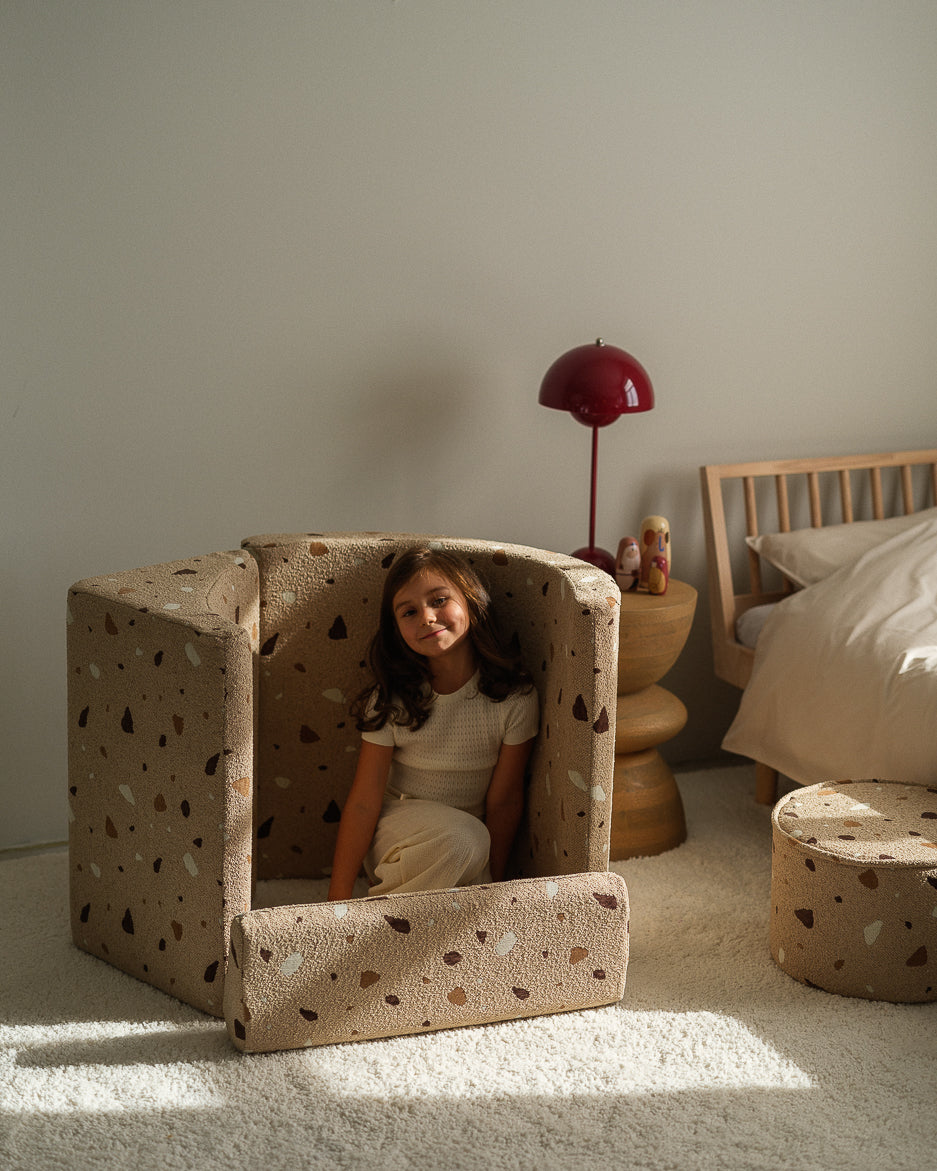 Terrazzo Sand Moon Chair