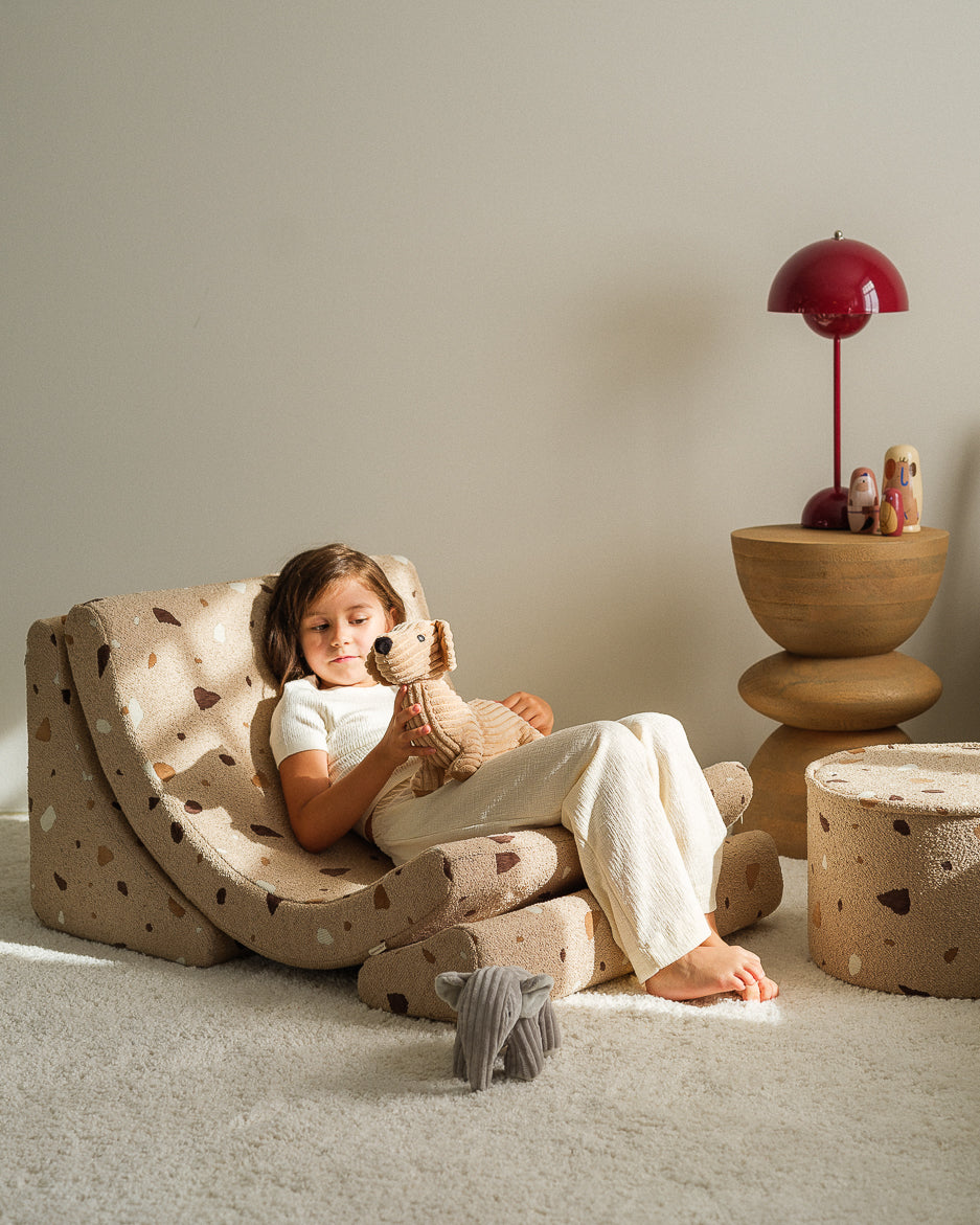 Terrazzo Sand Moon Chair