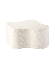 Cream White Cloud Pouffe