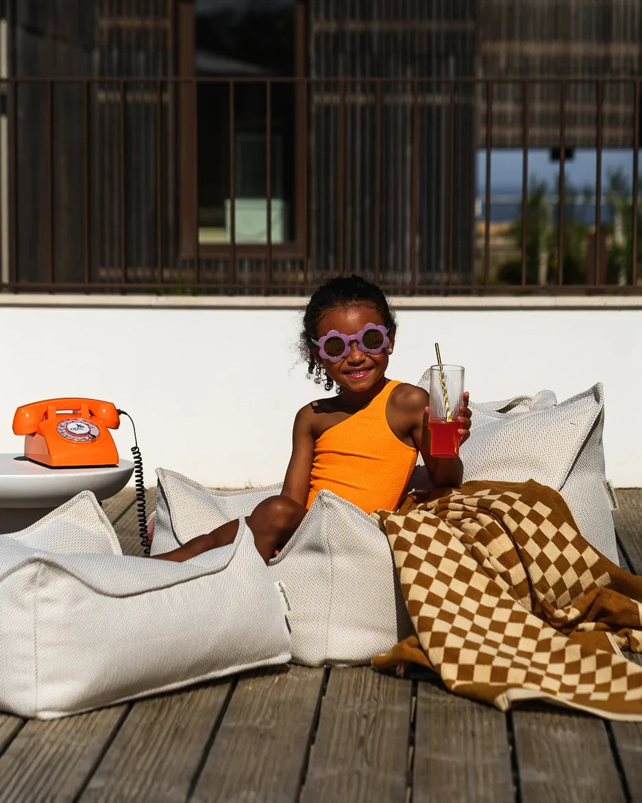 Terra Outdoor Square Ottoman