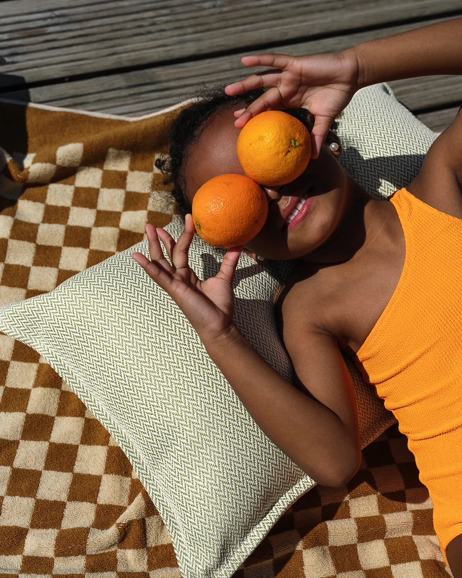 Terra Outdoor Block Cushion