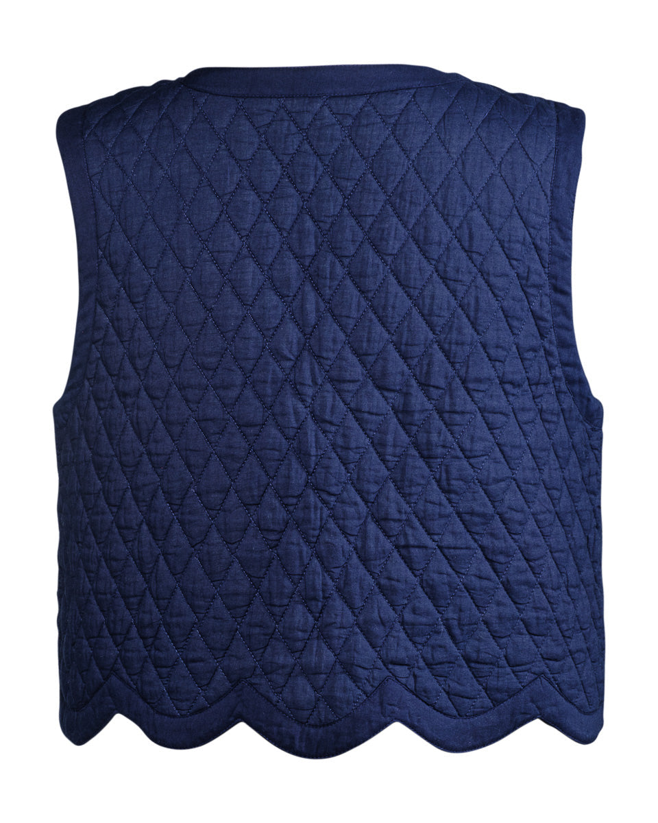 Celeste Vest Navy