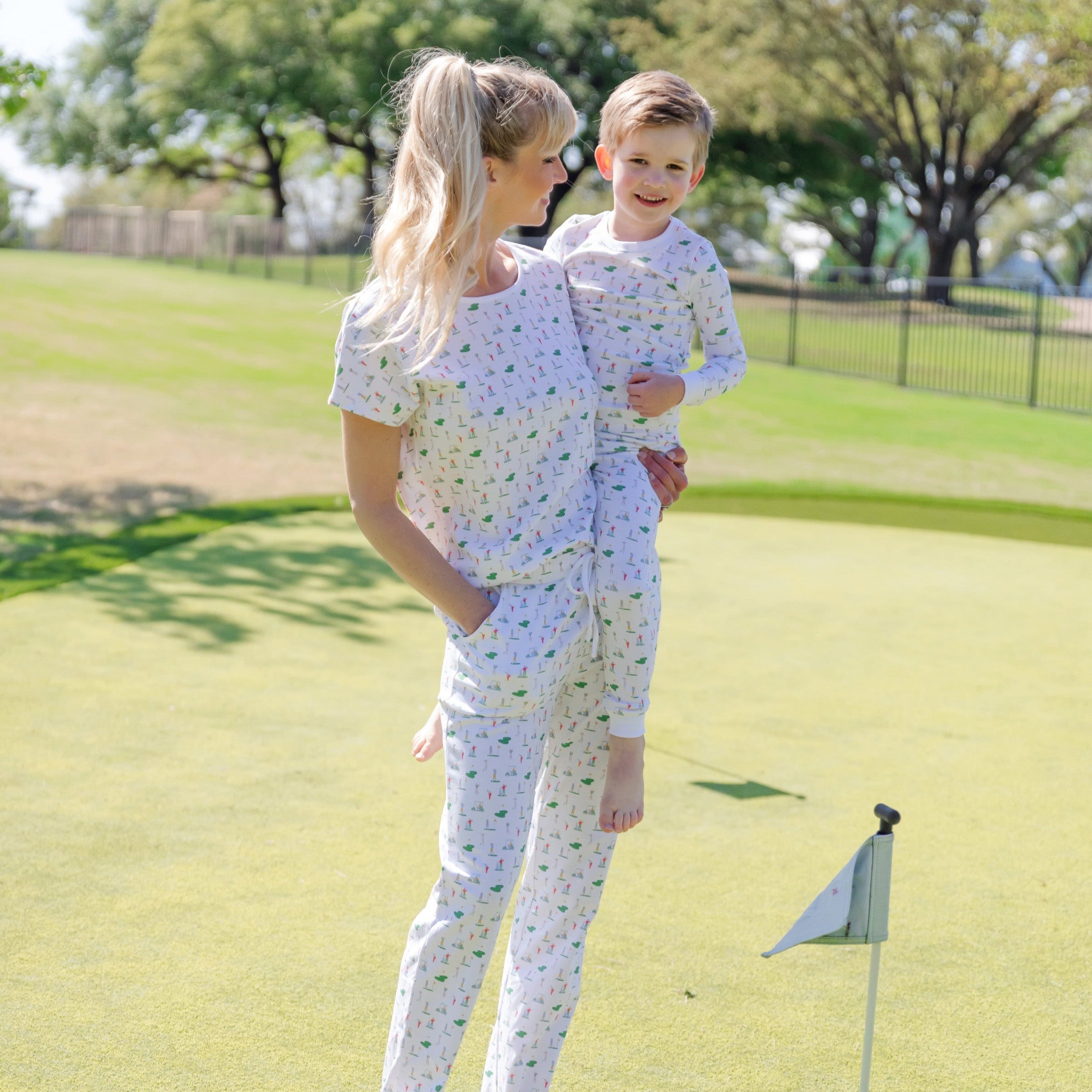 Marcia Women's Pajama Pant Set Golf Life