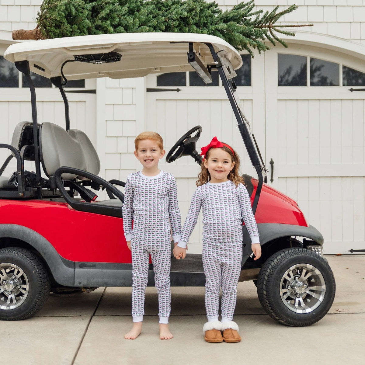 Grayson Pajama Pant Set - Christmas At The Club