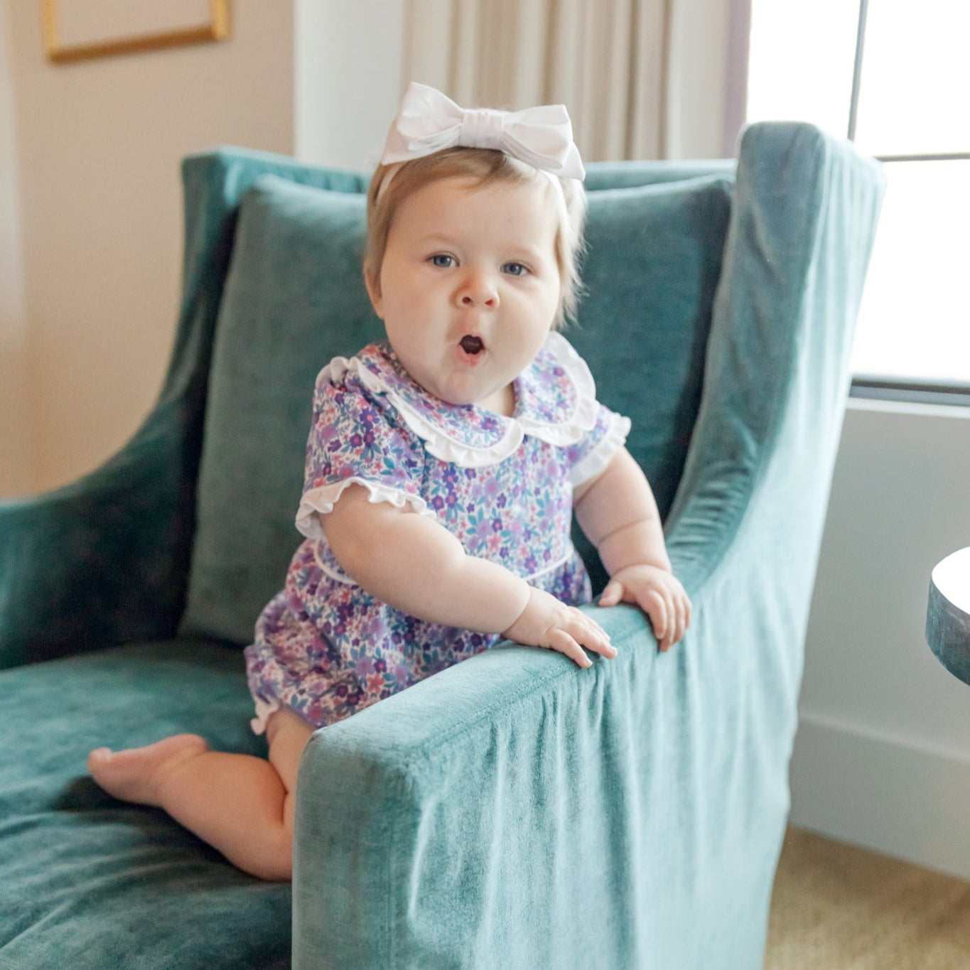 Council Girls' Bubble - Blackberry Floral