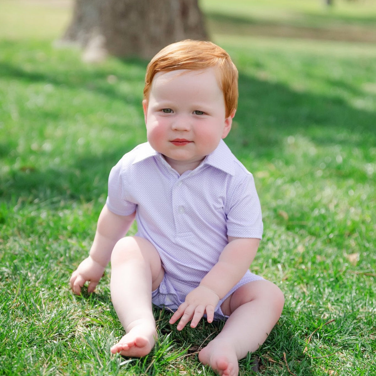 Austin Boys' Performance Shortall By Lh Sport - Links Lavender