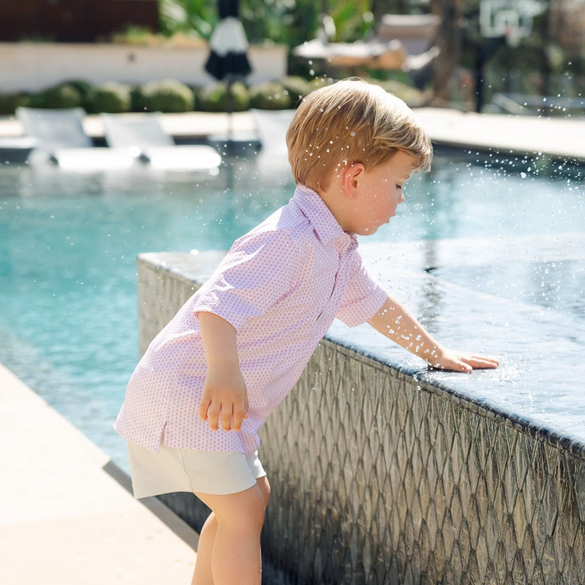 Will Boys' Performance Polo By Lh Sport - Cayman Coral