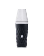 Vaya Drynk - 11.8 Fl.oz - Black - With Gulper Lid + 2 Cups
