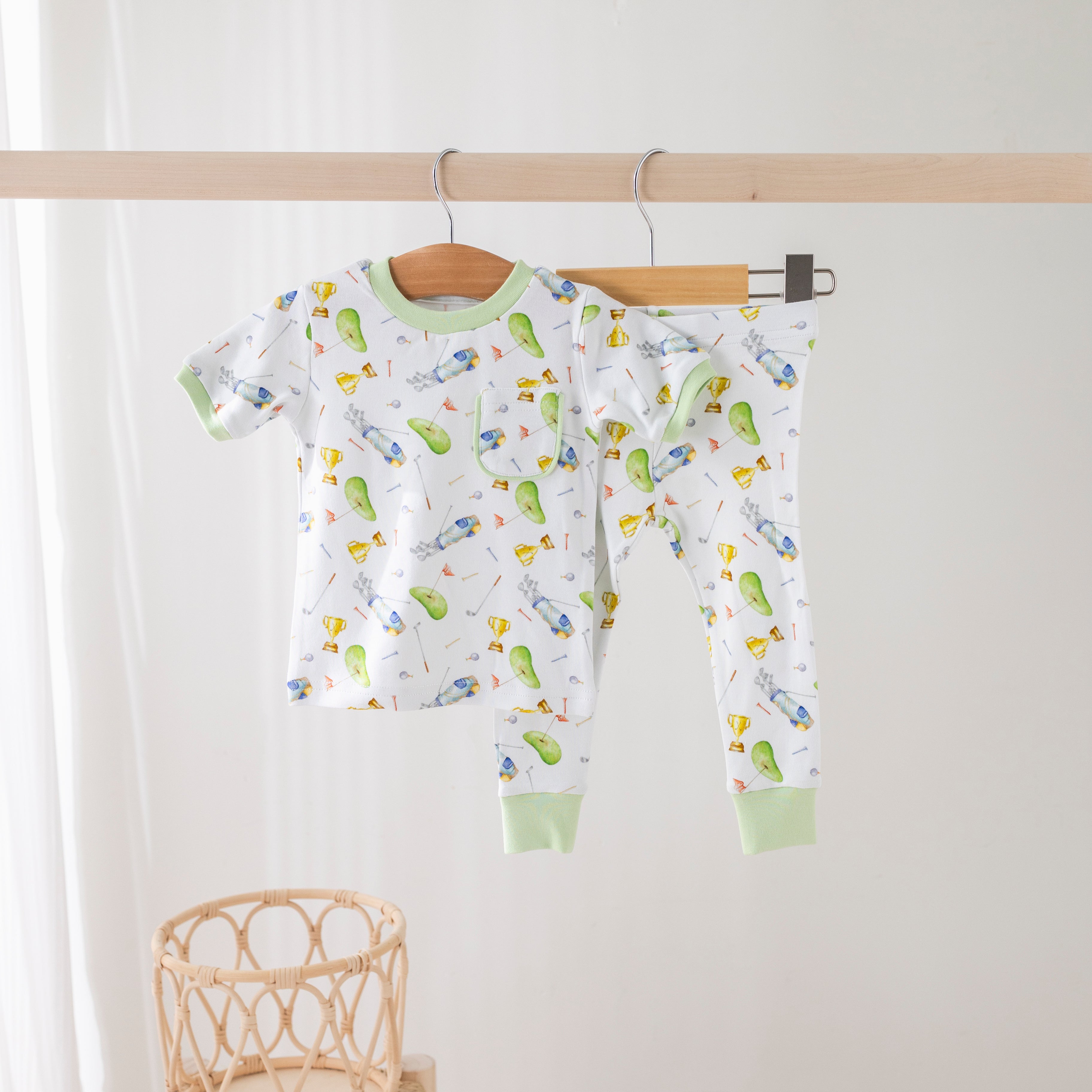 Time To Par-tee Organic Cotton Golf Pajamas