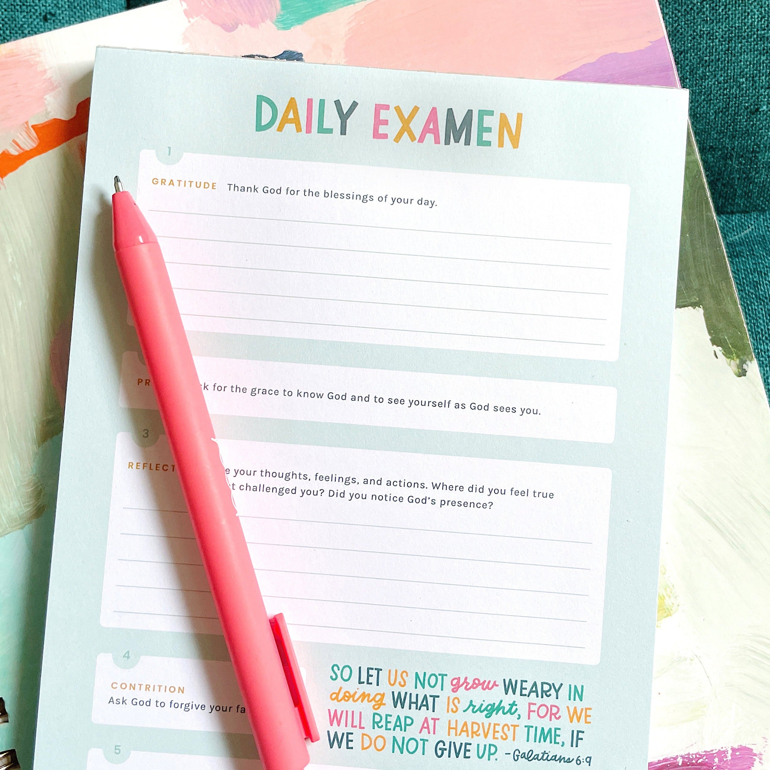 Daily Examen Notepad (advanced)