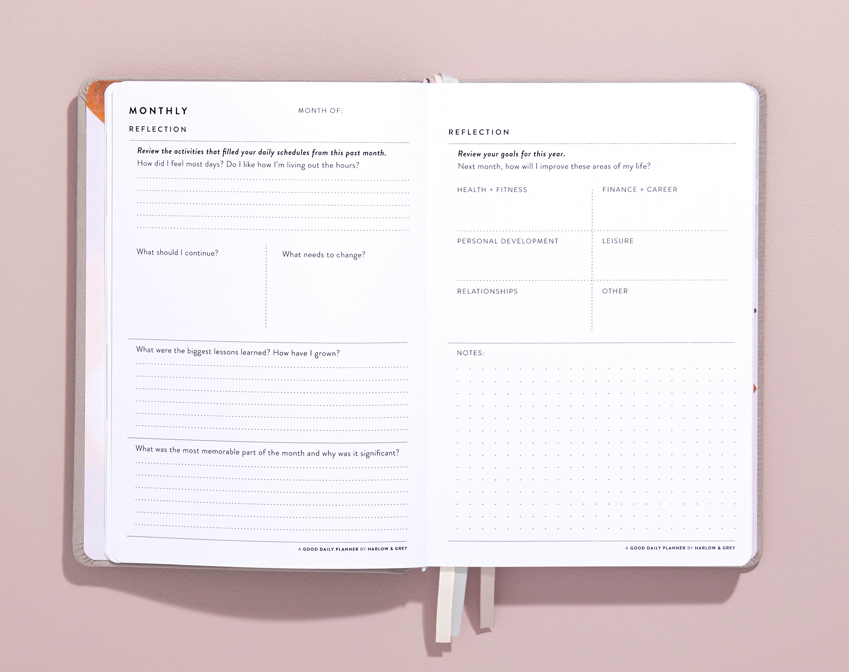 A Good Daily Planner (6-months Undated)