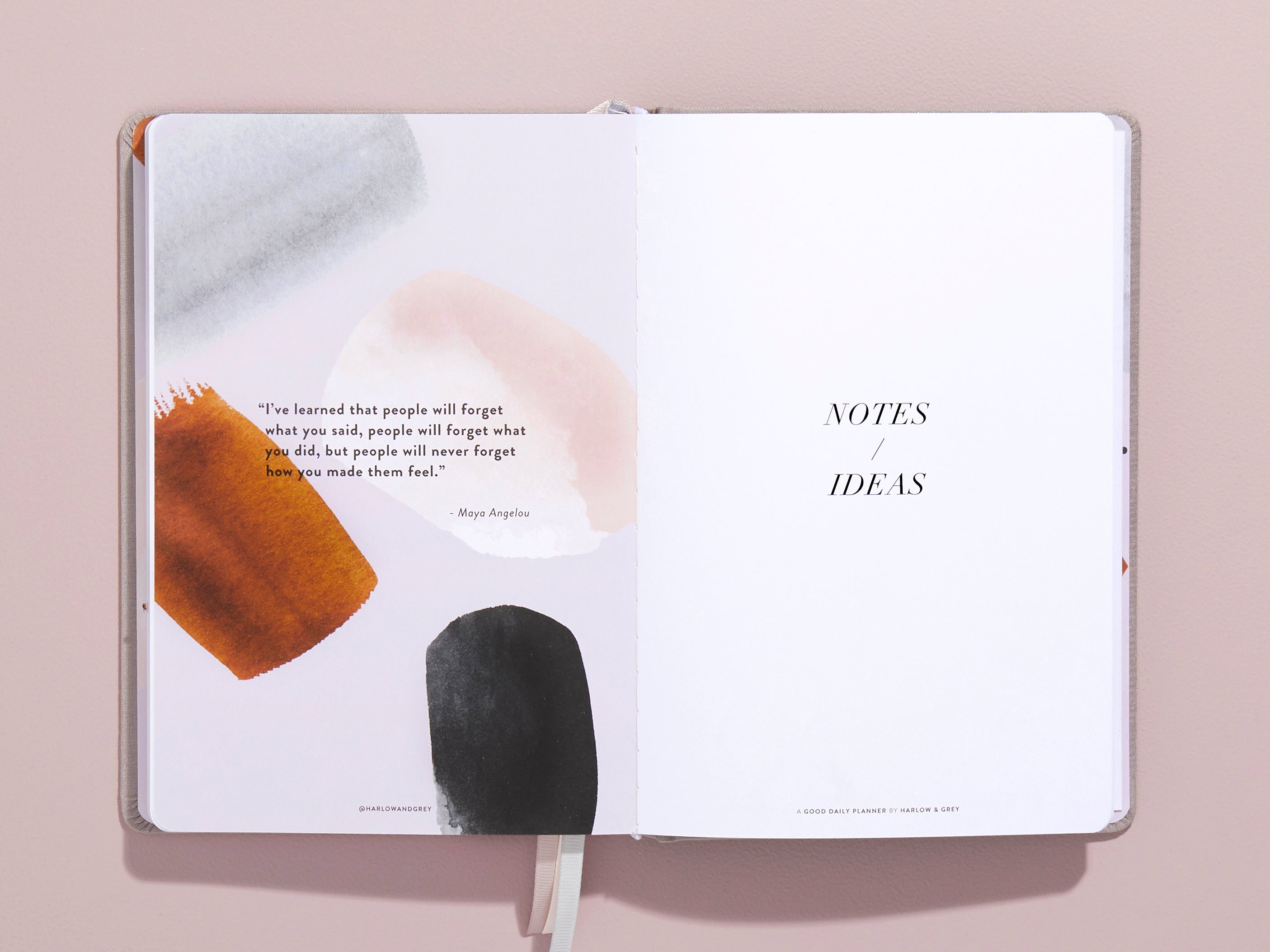 A Good Daily Planner (6-months Undated)
