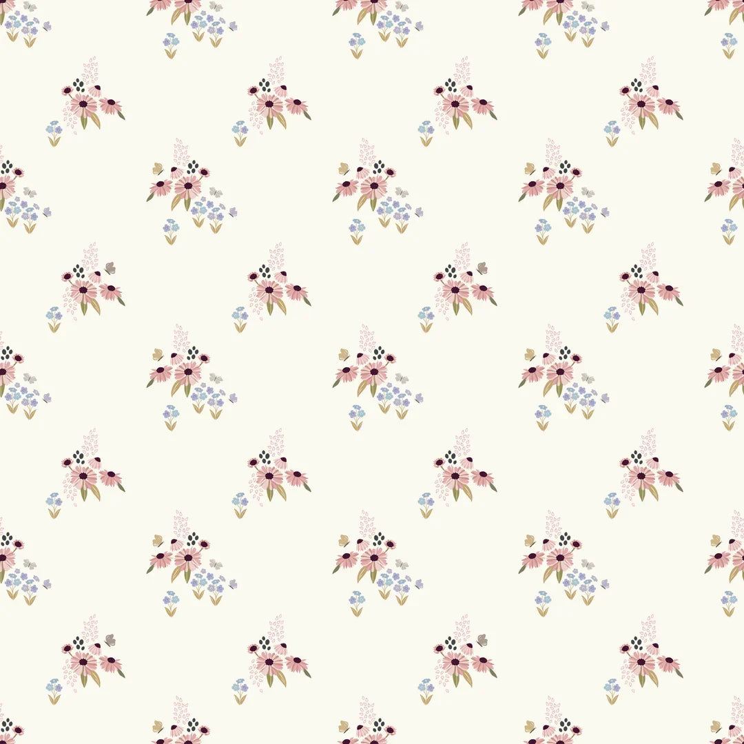 Daisie Wallpaper By Linen And Paper Design