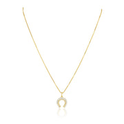 Dallas Horseshoe Necklace
