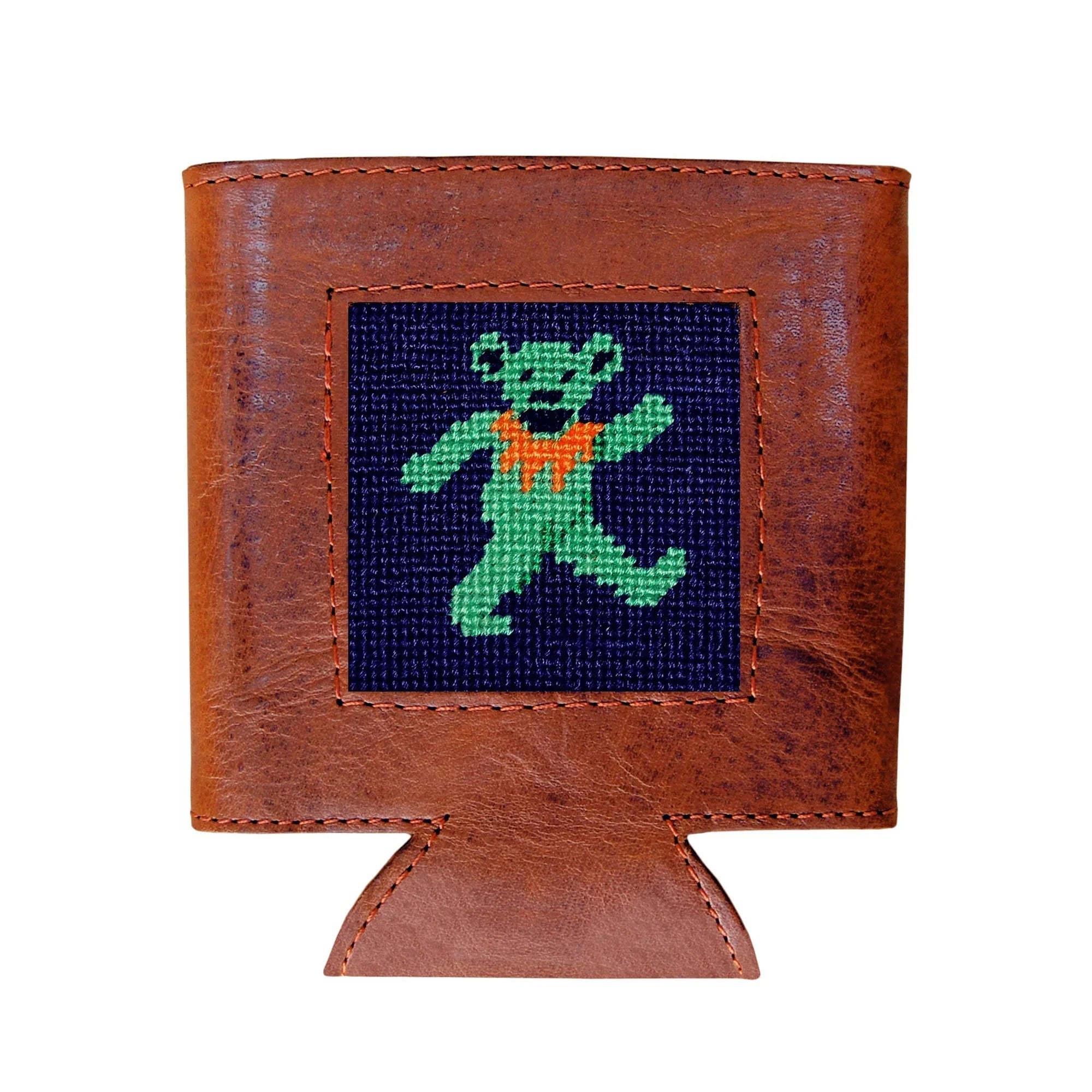 Dancing Bear Can Cooler (dark Navy)