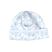 Bsf-015 Blue Baby Safari Pima Beanie