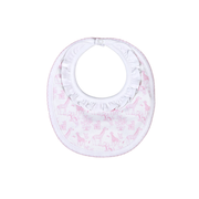 Bsf-118 Pink Baby Safari Pima Bib
