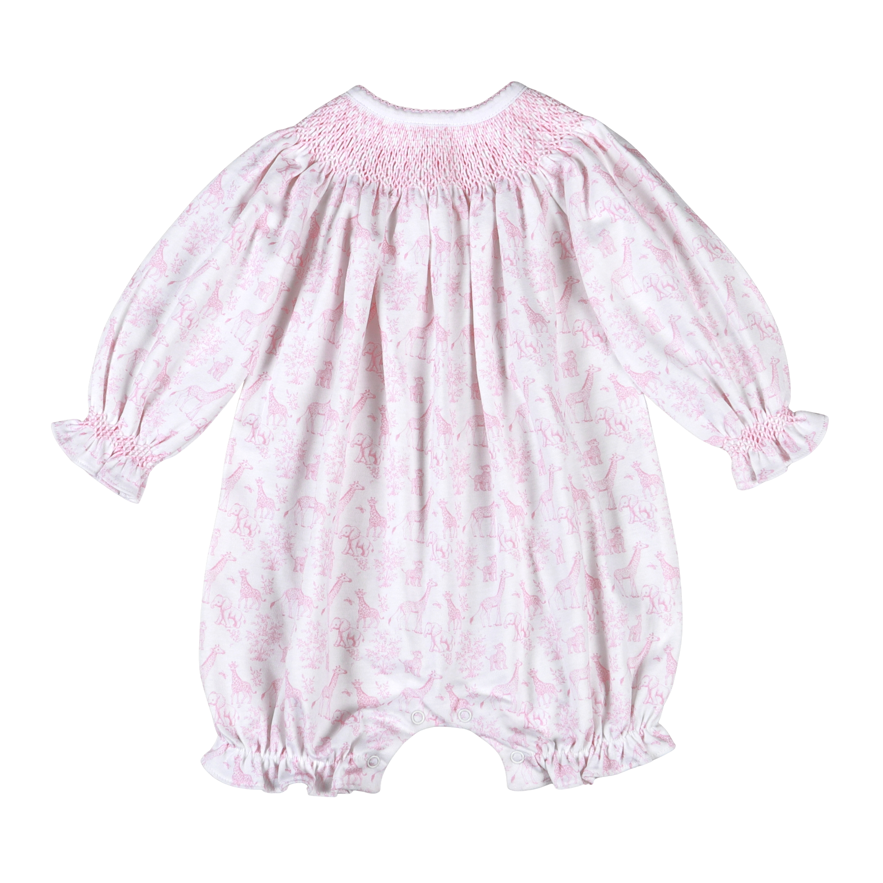 Bsf-530 Pink Susie Hand Smock Bishop Bubble