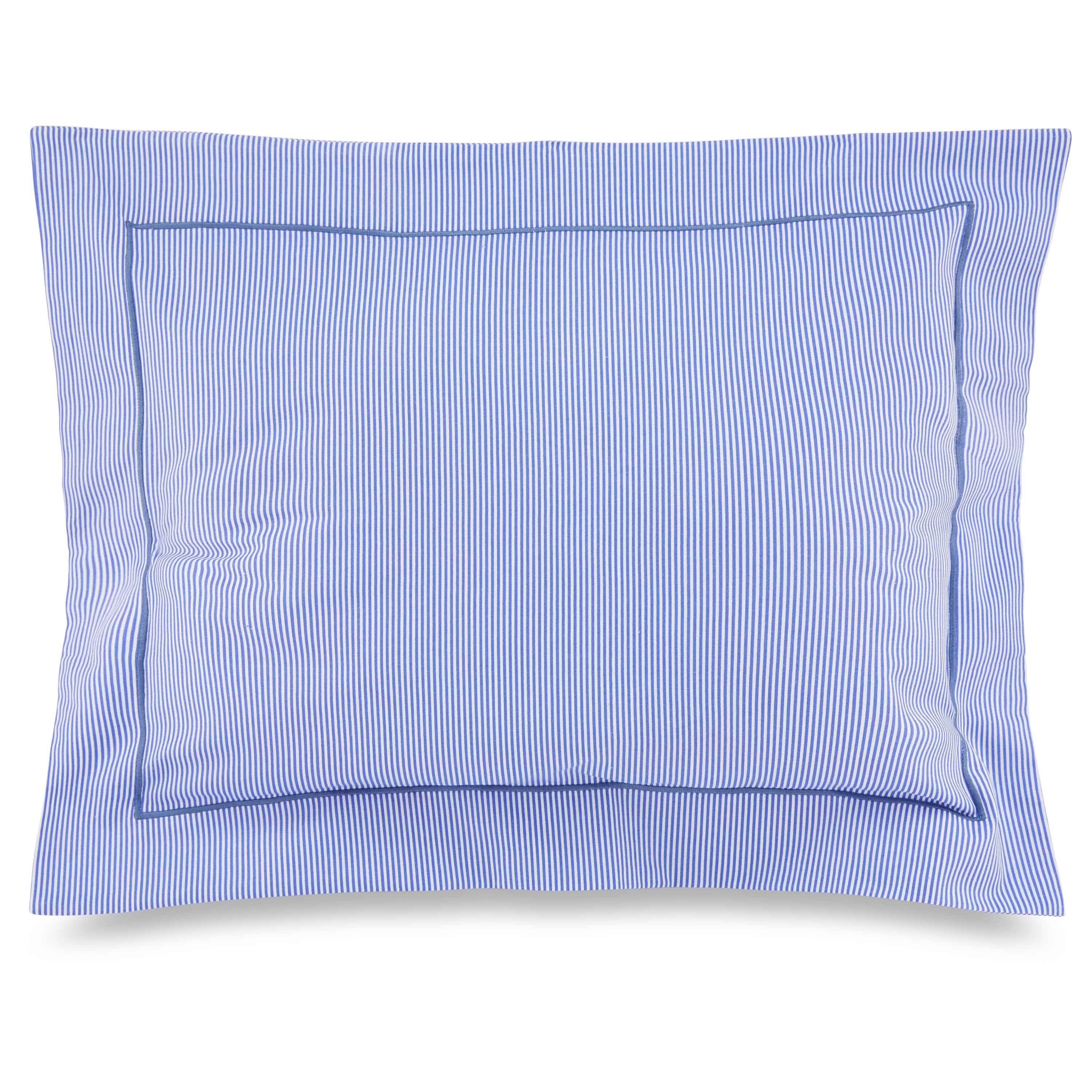 Striped Pillowcase - Dark Blue