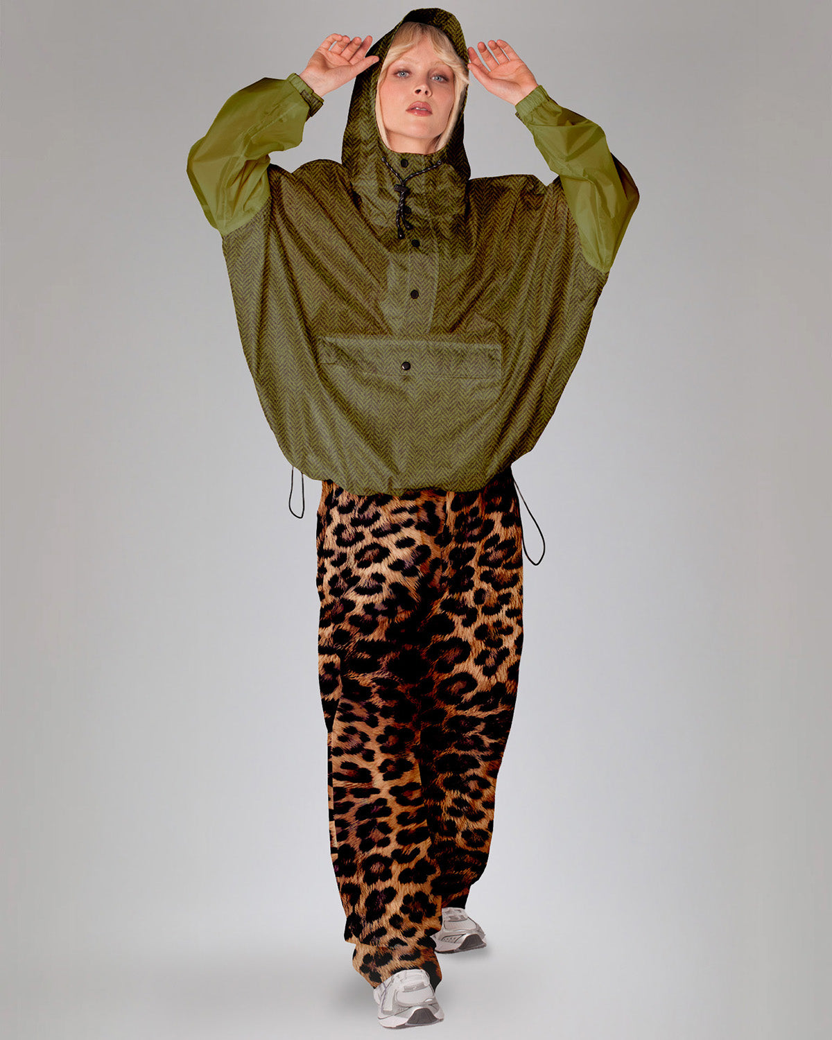 Rain Pants Dark Leopard