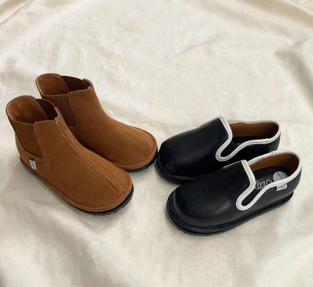 The David Bundle: 2 Pairs Of Easy-on  Barefoot Kids' Shoes