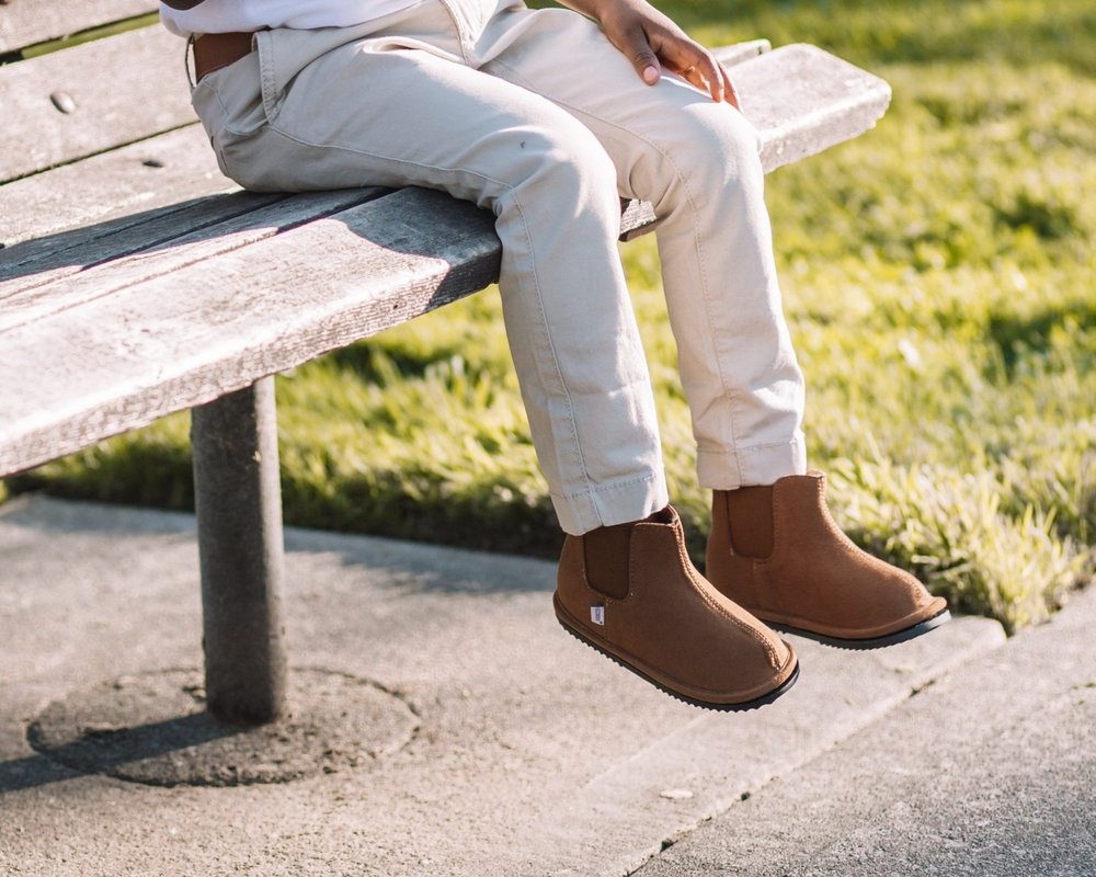 The David Bundle: 2 Pairs Of Easy-on  Barefoot Kids' Shoes