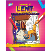 The Days Of Lent - 80-page Catholic Coloring And Activity Book